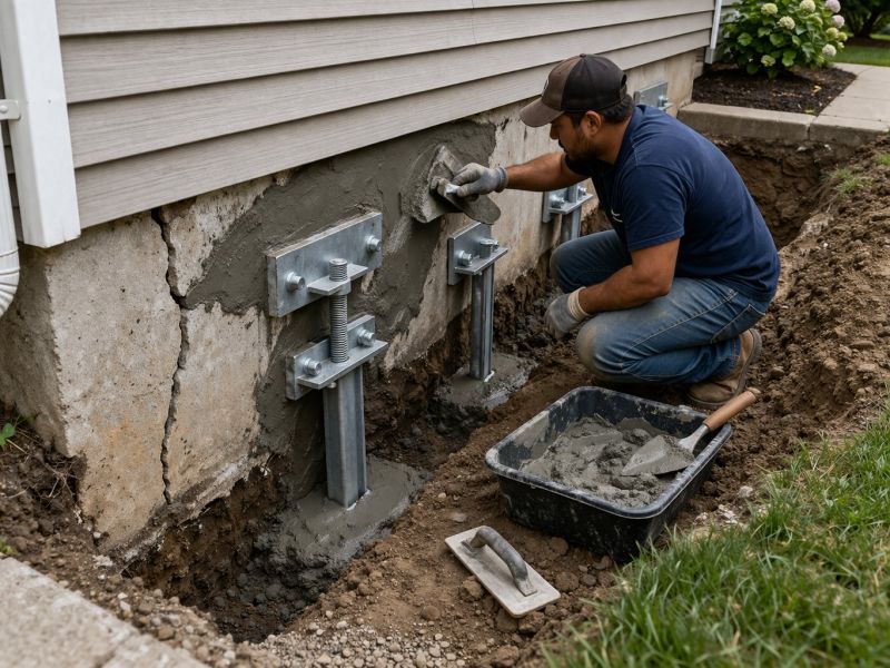 Foundation Pier Repair