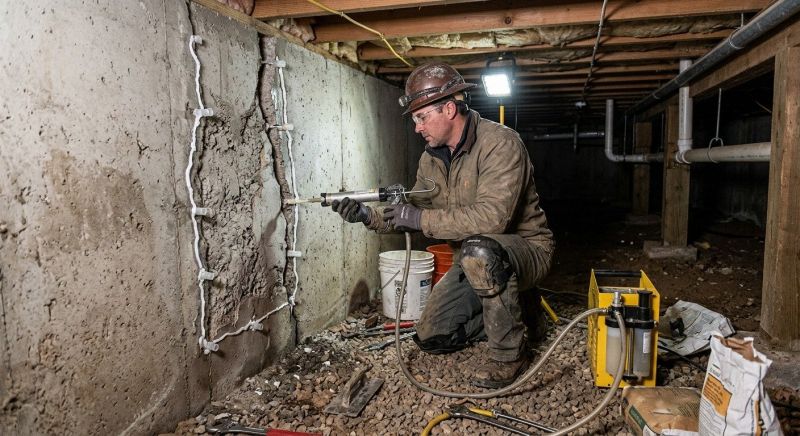 Basement Foundation Repair in Catawba, NC