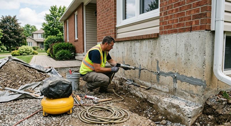Basement Foundation Repair in Lincoln County, NC