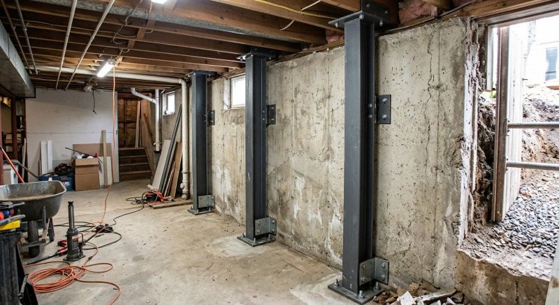 Basement Stabilization in Mooresville, NC