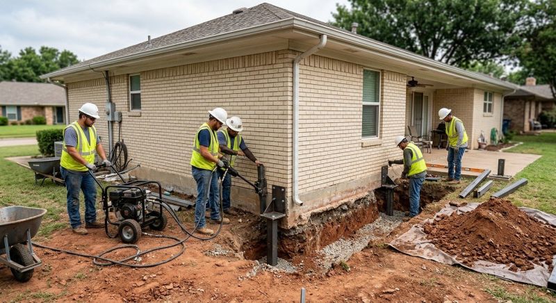 Basement Stabilization in Mooresville, NC