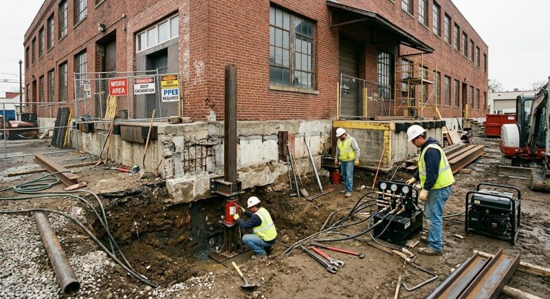 Building Foundation Repair in Iredell County, NC
