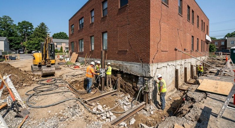 Building Foundation Repair in Rowan County, NC
