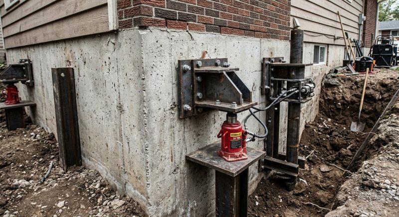Concrete Foundation Leveling in Kannapolis, NC