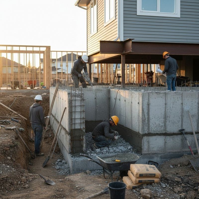 Concrete Foundation Repair in Iron Station, NC