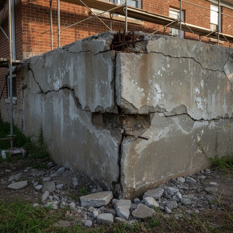 Cracked Foundation Repair in Lincolnton, NC