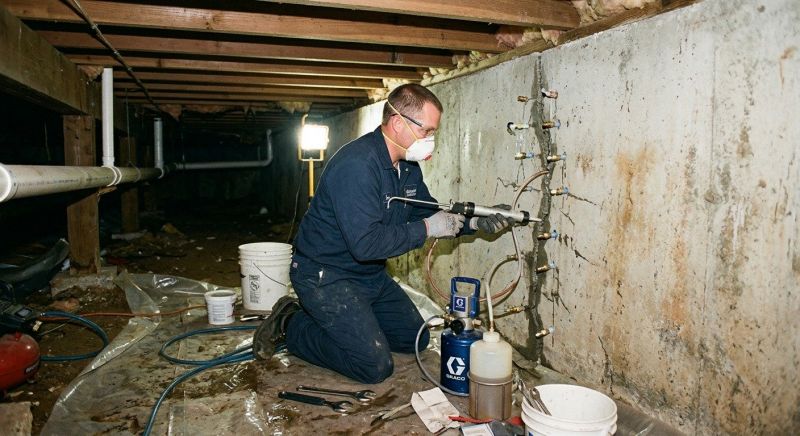 Crawlspace Foundation Repair in Davidson, NC