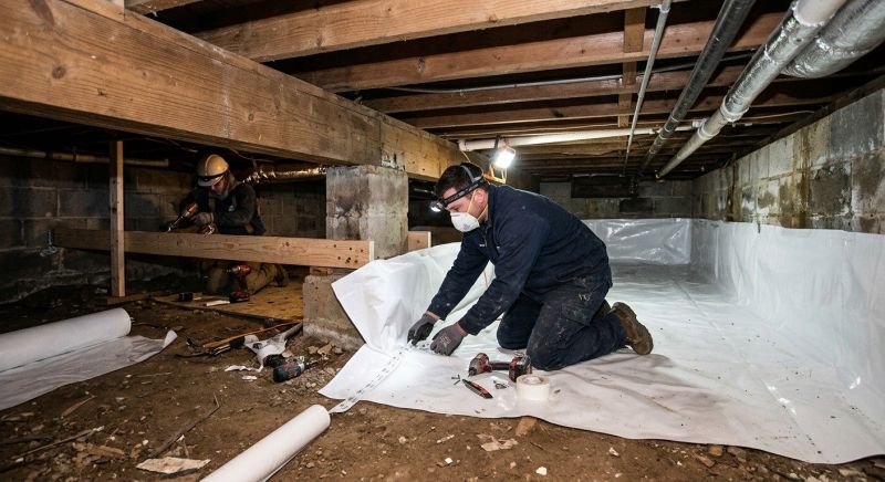 Crawlspace Repair in Mooresville, NC