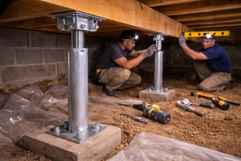 Crawlspace Structural Repair in Mooresville, NC