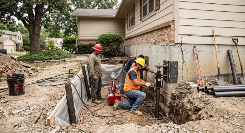 Deep Foundation Repair in Mooresville, NC