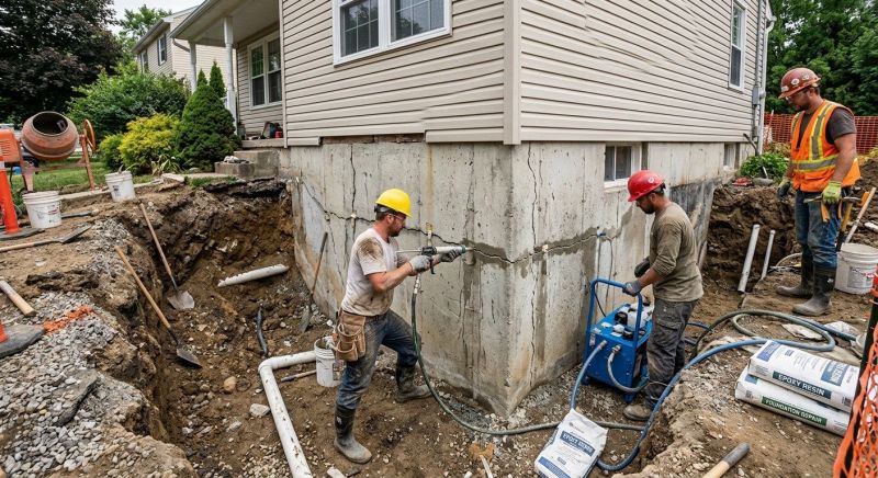 Foundation Damage Repair in China Grove, NC