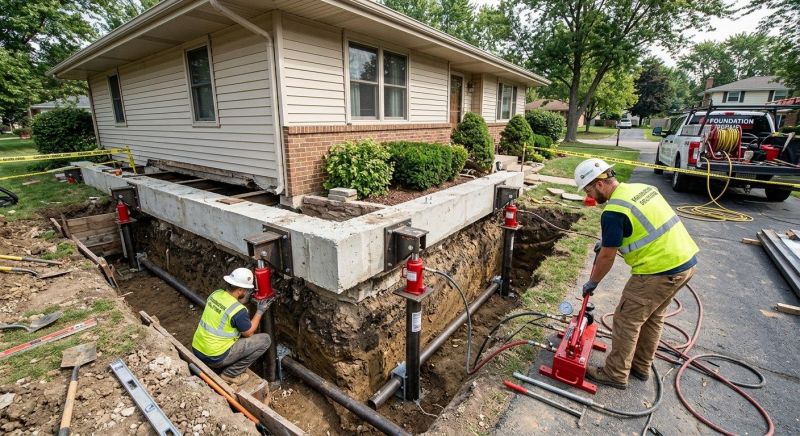 Foundation Jacking in Catawba, NC