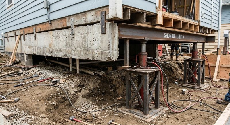 Foundation Jacking in China Grove, NC