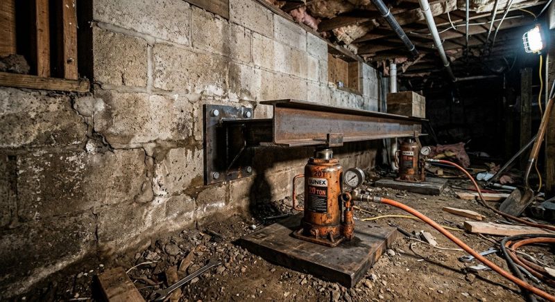 Foundation Jacking in Cornelius, NC