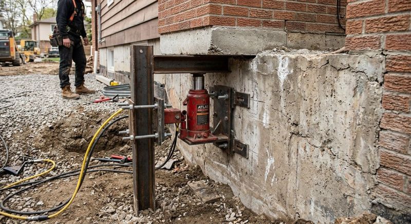 Foundation Jacking in Mount Holly, NC