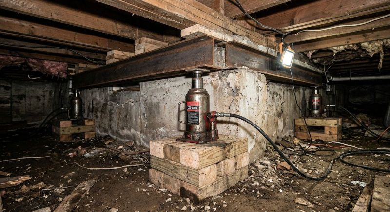 Foundation Jacking in Newton, NC