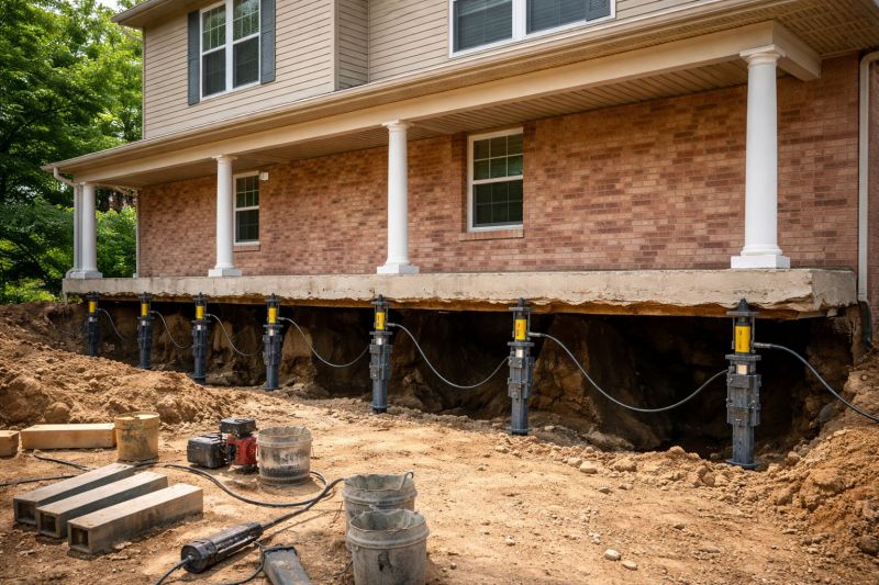 Foundation Jacking in Rockwell, NC