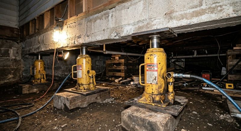 Foundation Jacking in Sherrills Ford, NC
