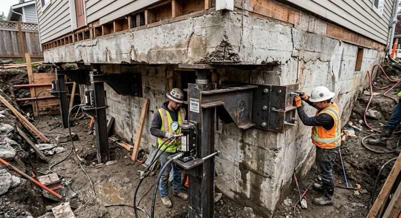 Foundation Lifting in Catawba, NC