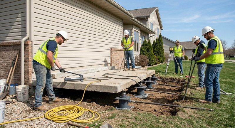 Foundation Lifting in Conover, NC