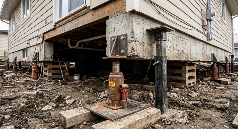 Foundation Lifting in Cornelius, NC