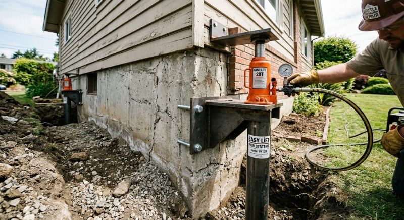 Foundation Lifting in Newton, NC
