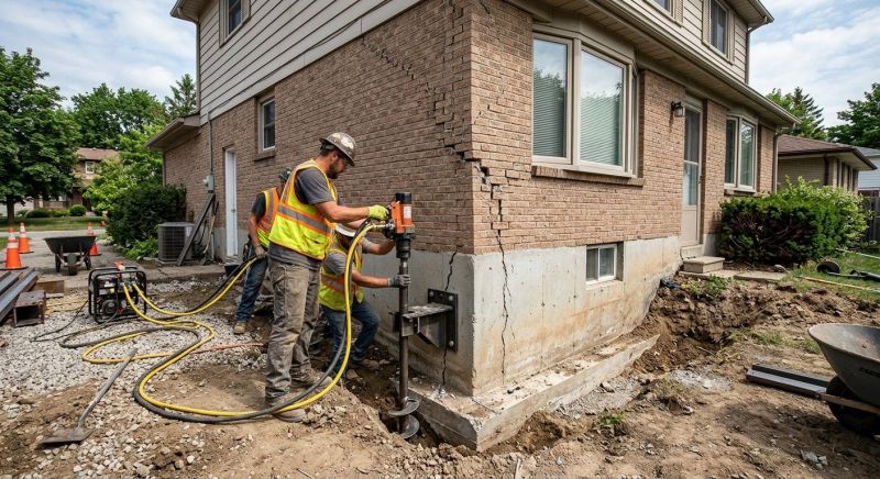 Foundation Lifting in Salisbury, NC