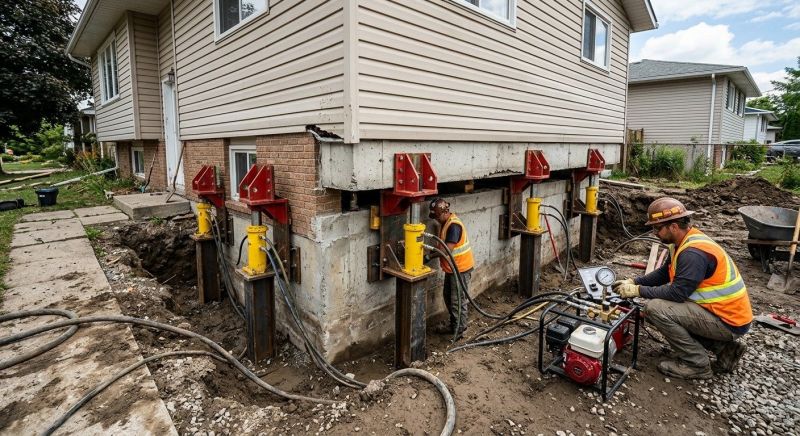 Foundation Lifting in Sherrills Ford, NC