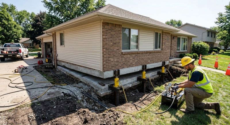 Foundation Lifting in Statesville, NC