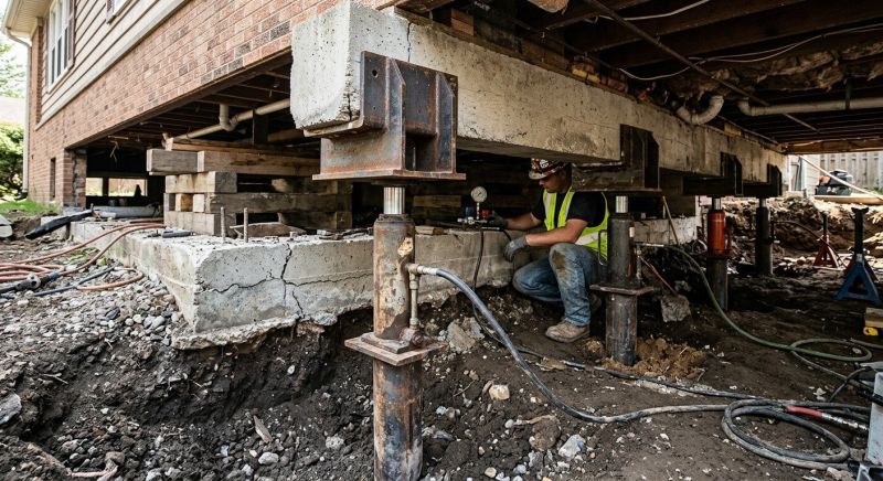 Foundation Lifting in Statesville, NC