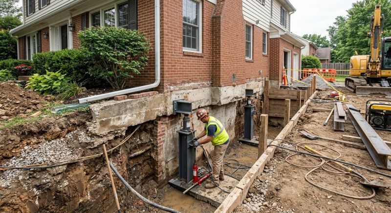 Foundation Raising in Concord, NC