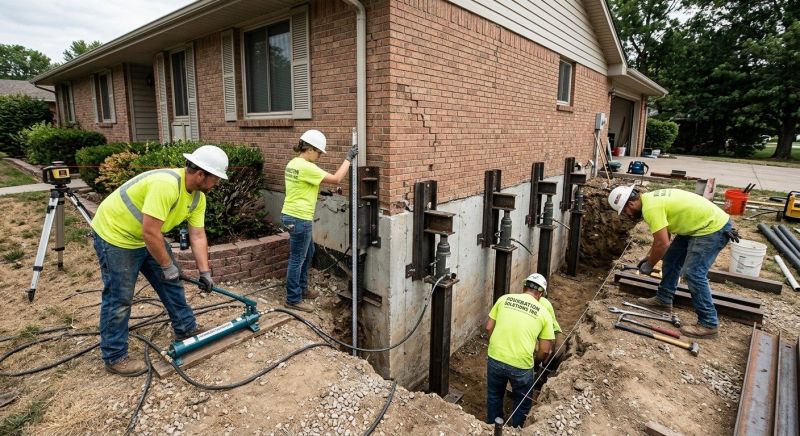 Foundation Releveling in Mooresville, NC
