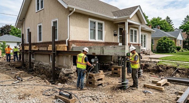 Foundation Releveling in Mooresville, NC