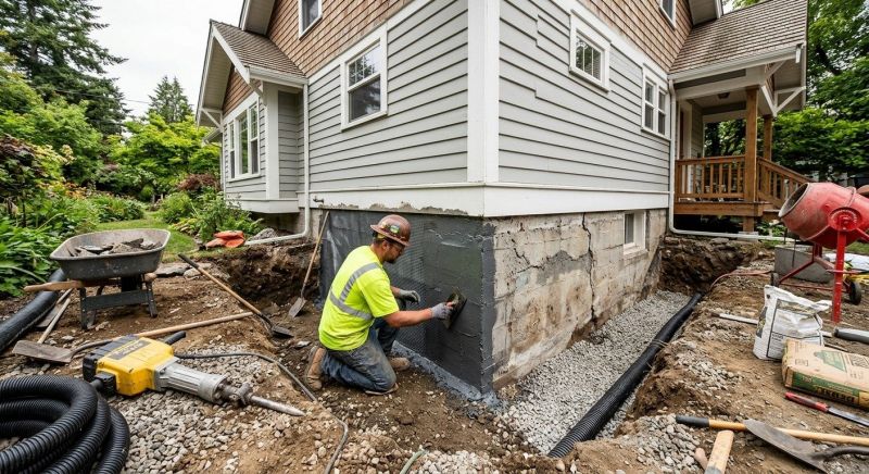 Foundation Renovation in Mooresville, NC