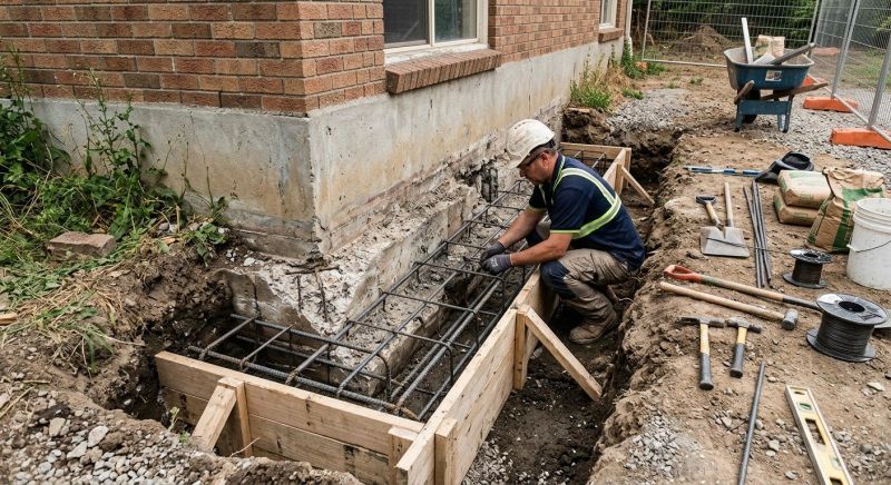 Foundation Repair in Iron Station, NC