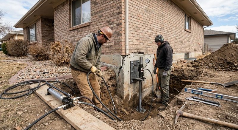 Foundation Stabilizing in Denver, NC