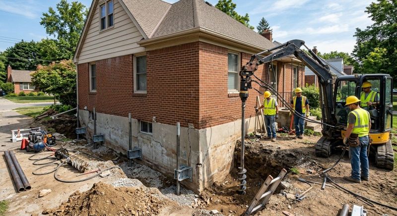 Foundation Stabilizing in Denver, NC
