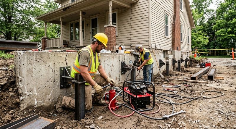 Foundation Stabilizing in Mooresville, NC