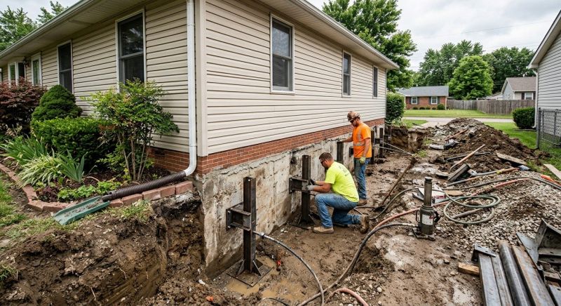 Foundation Stabilizing in Statesville, NC