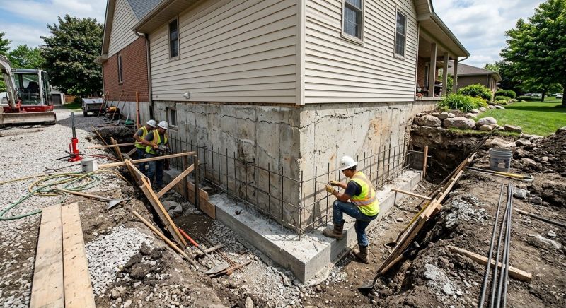 Foundation Strengthening in Mooresville, NC