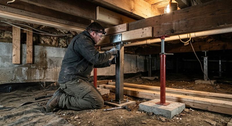 Foundation Structural Repair in Denver, NC