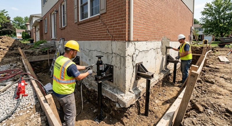 Foundation Structural Repair in Mooresville, NC