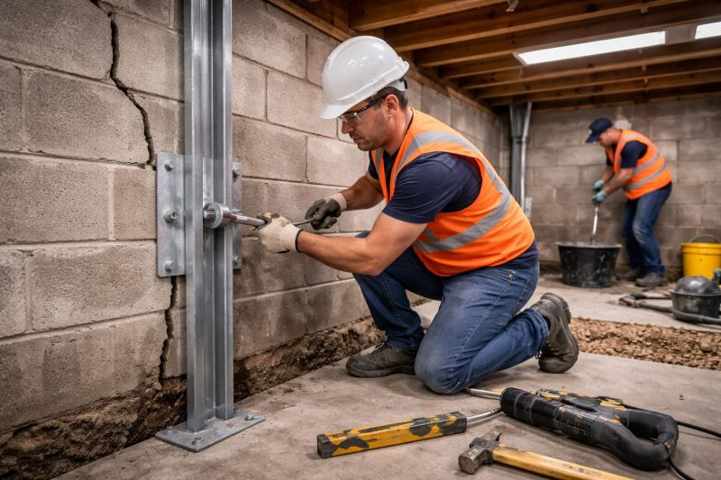 Foundation Structural Repair in Mount Holly, NC