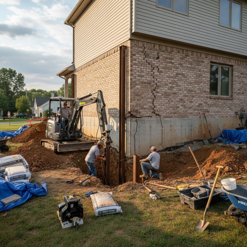 Foundation Structural Repair in Sherrills Ford, NC