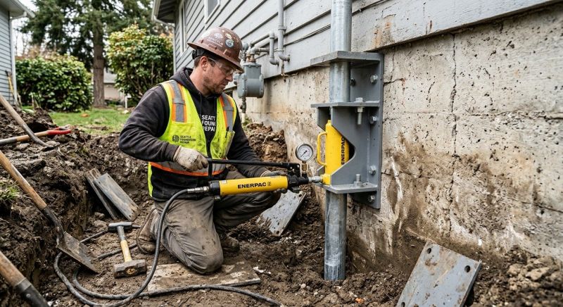 Home Foundation Leveling in Concord, NC