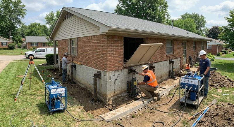 Home Foundation Leveling in Kannapolis, NC