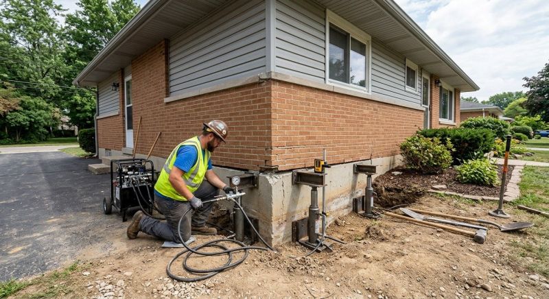 Home Foundation Leveling in Mecklenburg County, NC