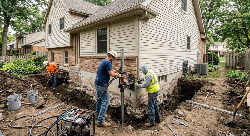 Home Foundation Repair in Concord, NC