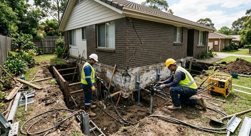 Home Foundation Repair in Mooresville, NC