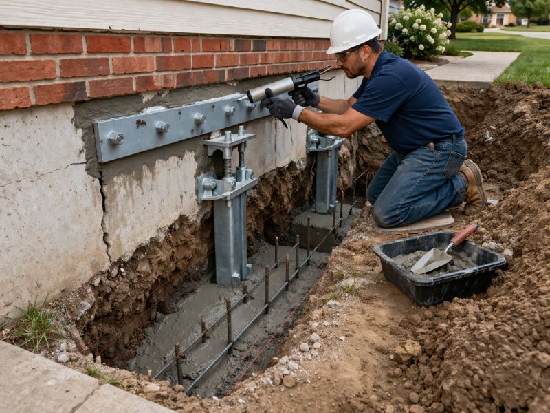 Home Foundation Repair in Maiden, NC